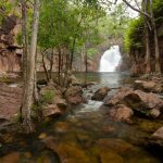 Is it safe to swim at Florence Falls?