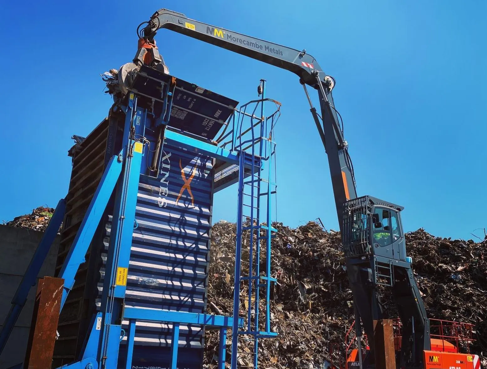 Scrap metal yards